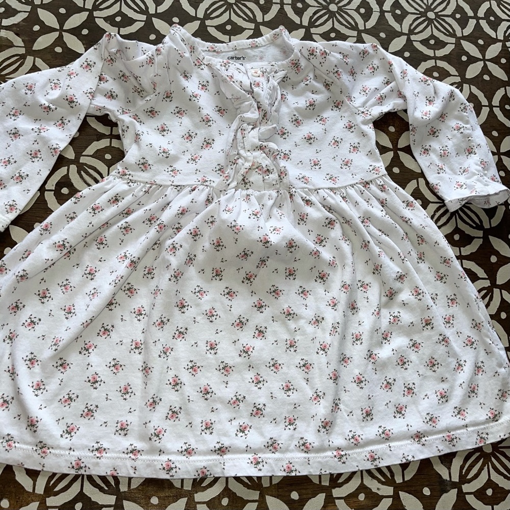 Carters Floral Dress 24m